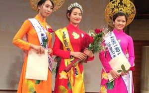 Nguyễn Thị Hồng Gấm lọt Top 3 Hoa hậu Áo dài Việt Nam tại Nhật